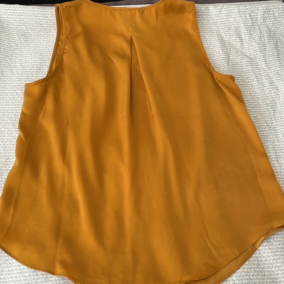 Beautiful marigold satin look & feel top. EXCELLENT CONDITION - Picture 4 of 4